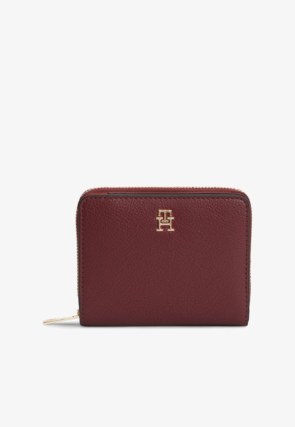 Tommy Hilfiger ICON FLAP SEASONAL - Wallet - maroon