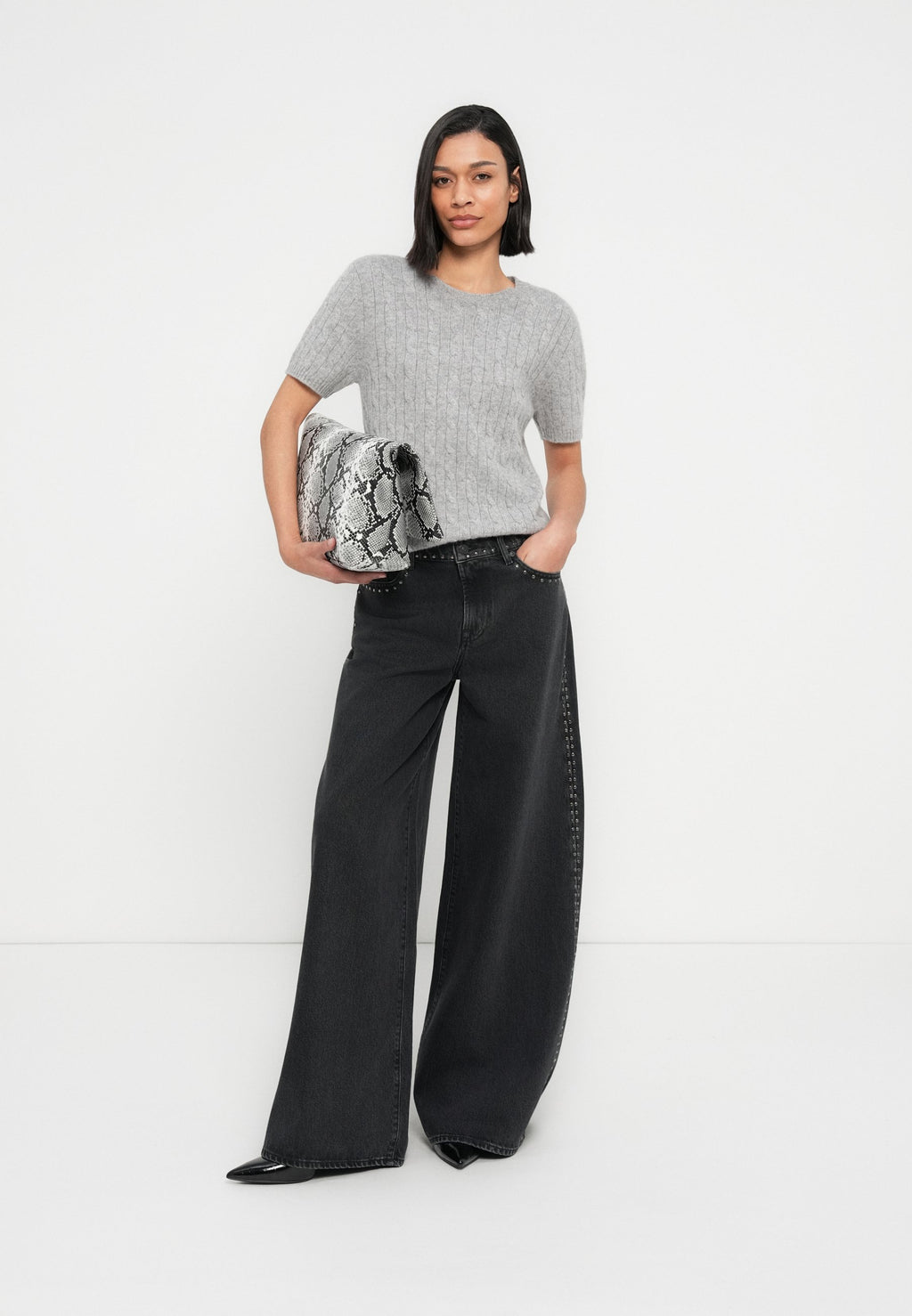 7 for all mankind MARIE WIDE LEG