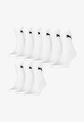 Puma 9 PACK  - Sports socks - 300 - white