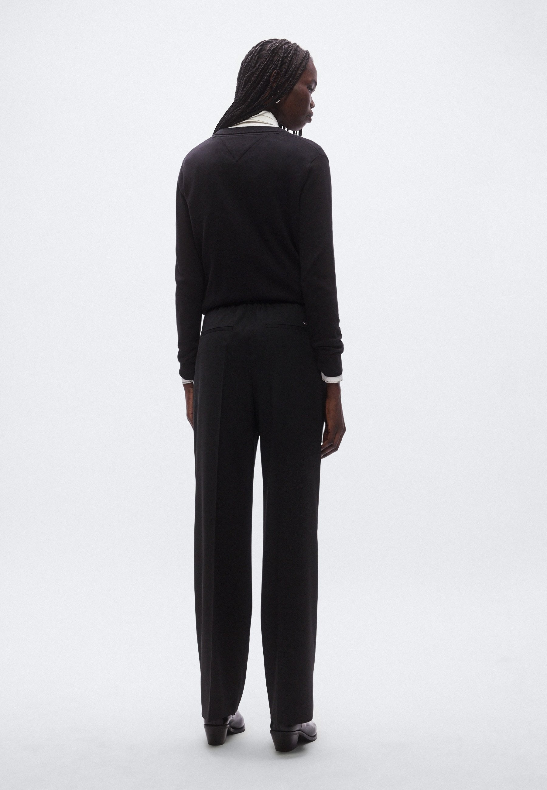 TIMELESS WOOL BLEND WIDE LEG TROUSERS Media 5