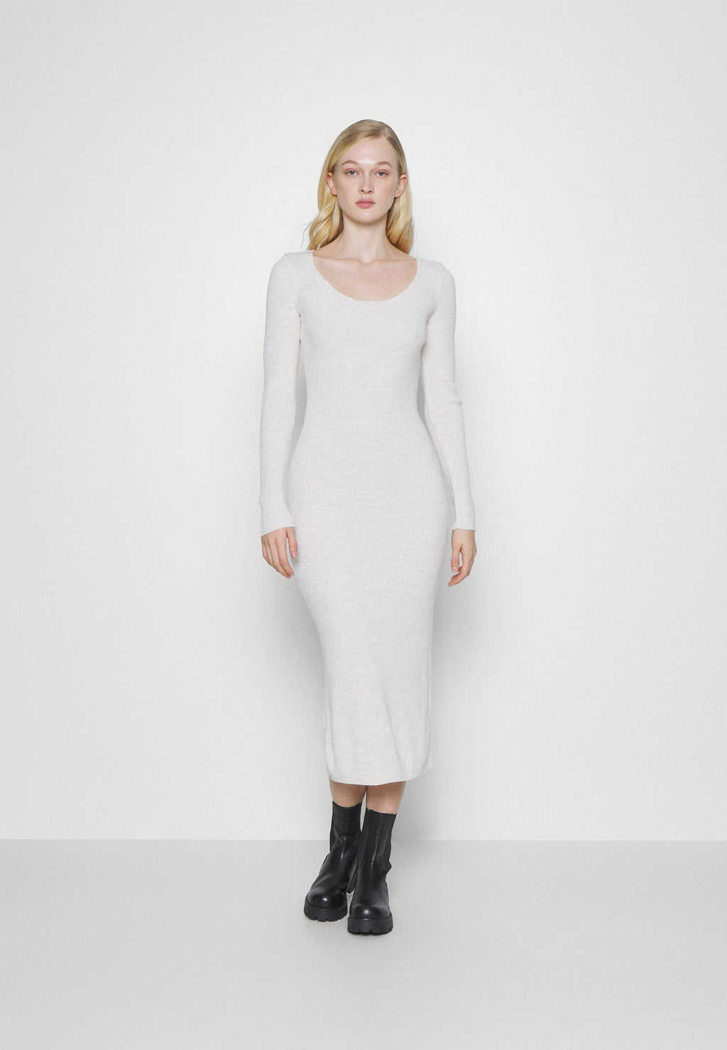 ONLRISE SLIT MIDI DRESS Media 3