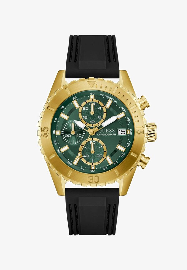 Guess DEFENDER - Chronograph watch - black