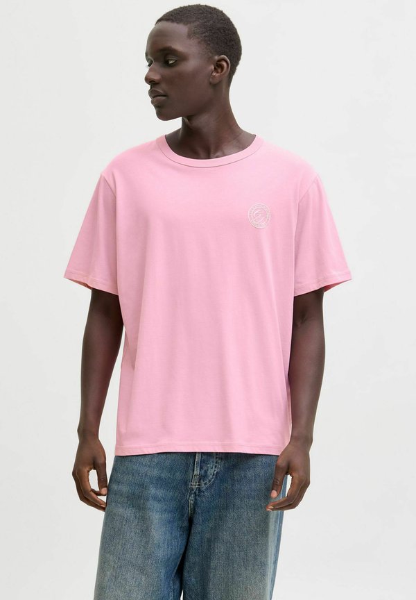 Jack & Jones T- - Print T-shirt - prism pink