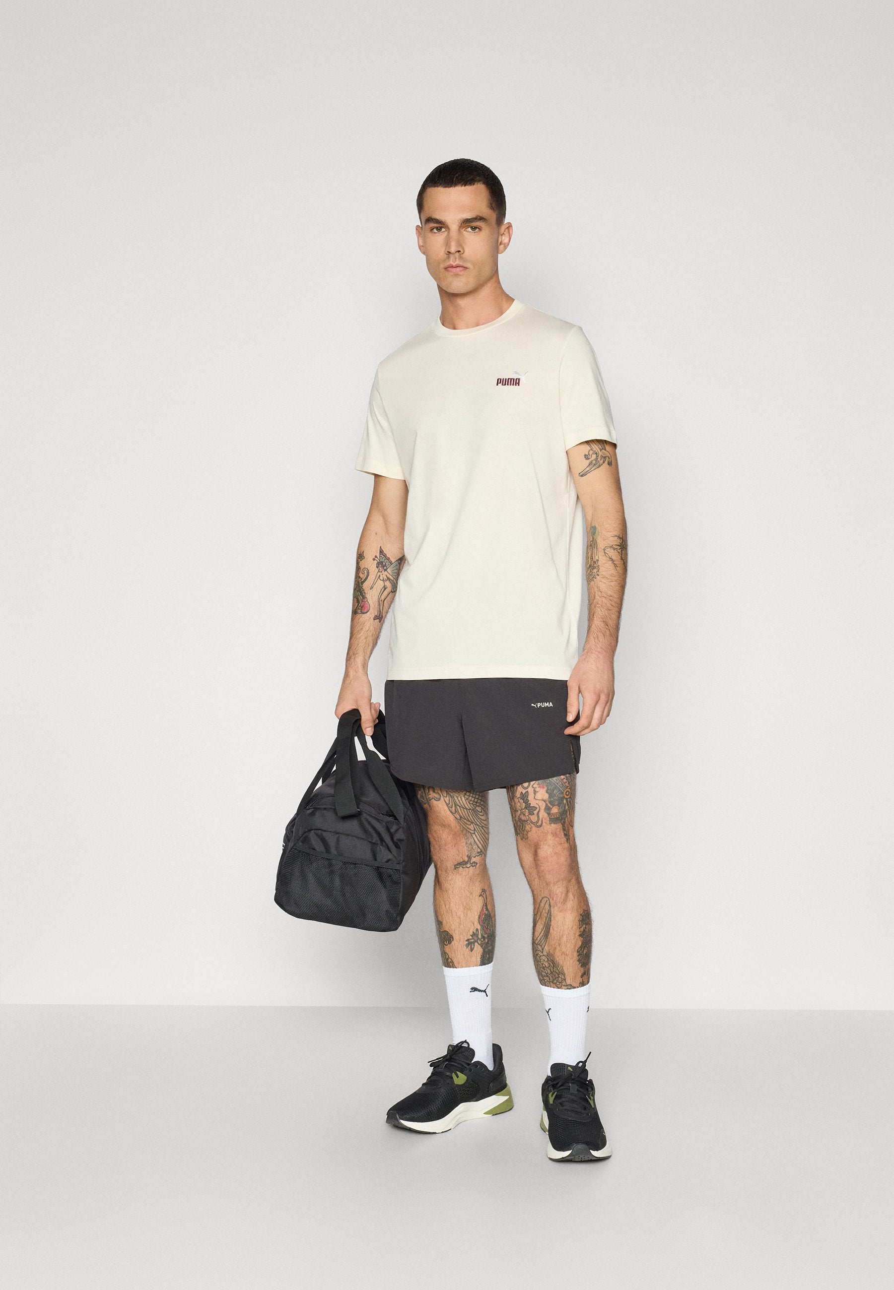 Puma 2 COLOR SMALL NO. 1 LOGO TEE