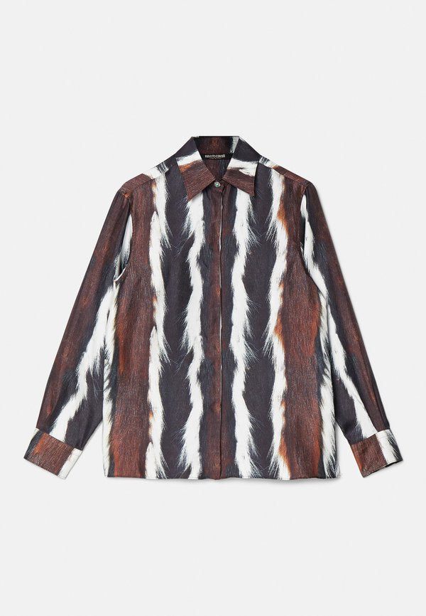 Roberto Cavalli STRIPED BLOUSE