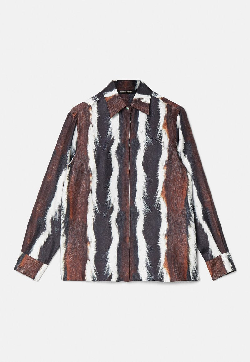 STRIPED BLOUSE - Roberto Cavalli - View 1