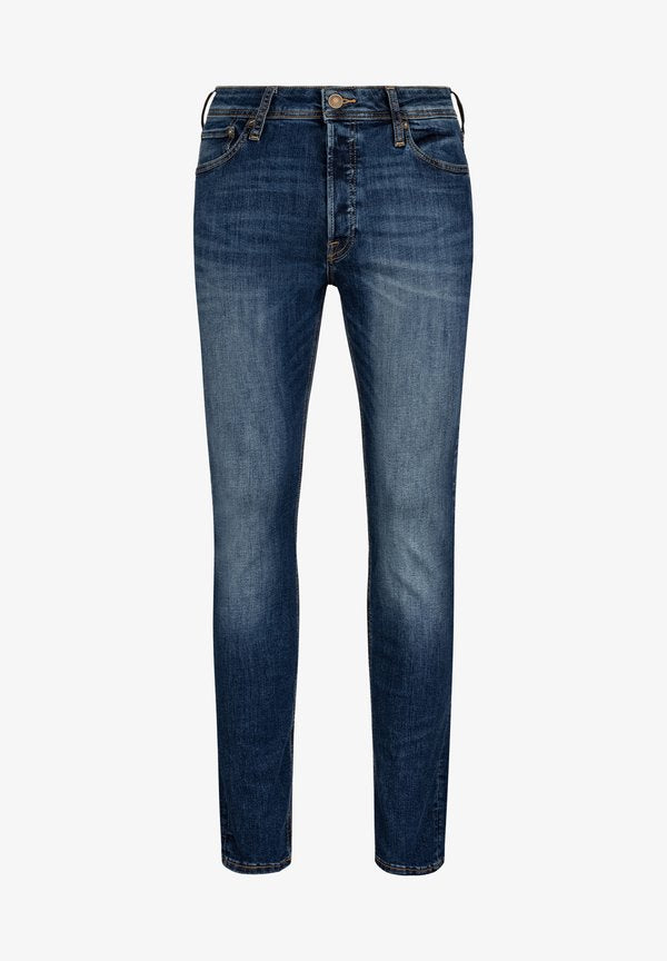 Jack & Jones CLARK JJARIS  - Straight leg jeans - dark blue denim