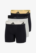 adidas Sportswear 3 PACK - Boxer briefs - schwarz, hellgrau