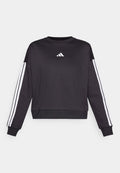 adidas Sportswear ESSENTIALS 3 STRIPES - Sweatshirt - black/white