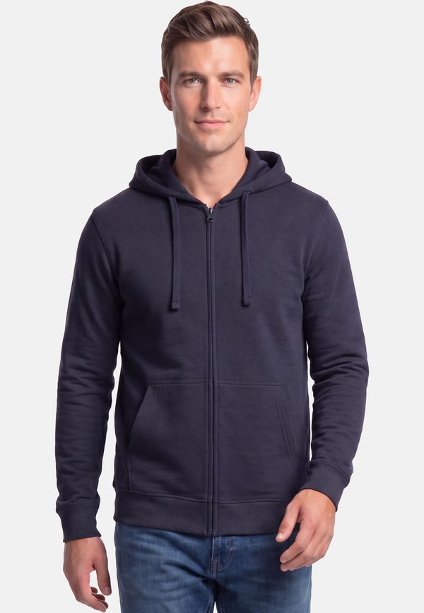 s.Oliver S.OLIVER - Zip-up sweatshirt - dunkelblau
