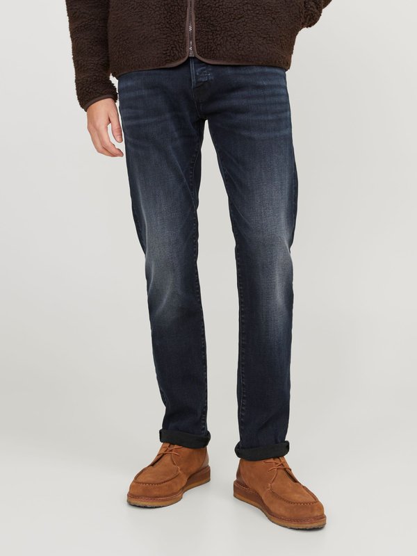 Jack & Jones Slim fit JJIGLENN JJFOX 50SPS CB 104 NOOS - Relaxed fit jeans - blue denim