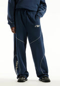 New Balance TRACKSIDE FRENCH TERRY PANT - Tracksuit bottoms - nb navy