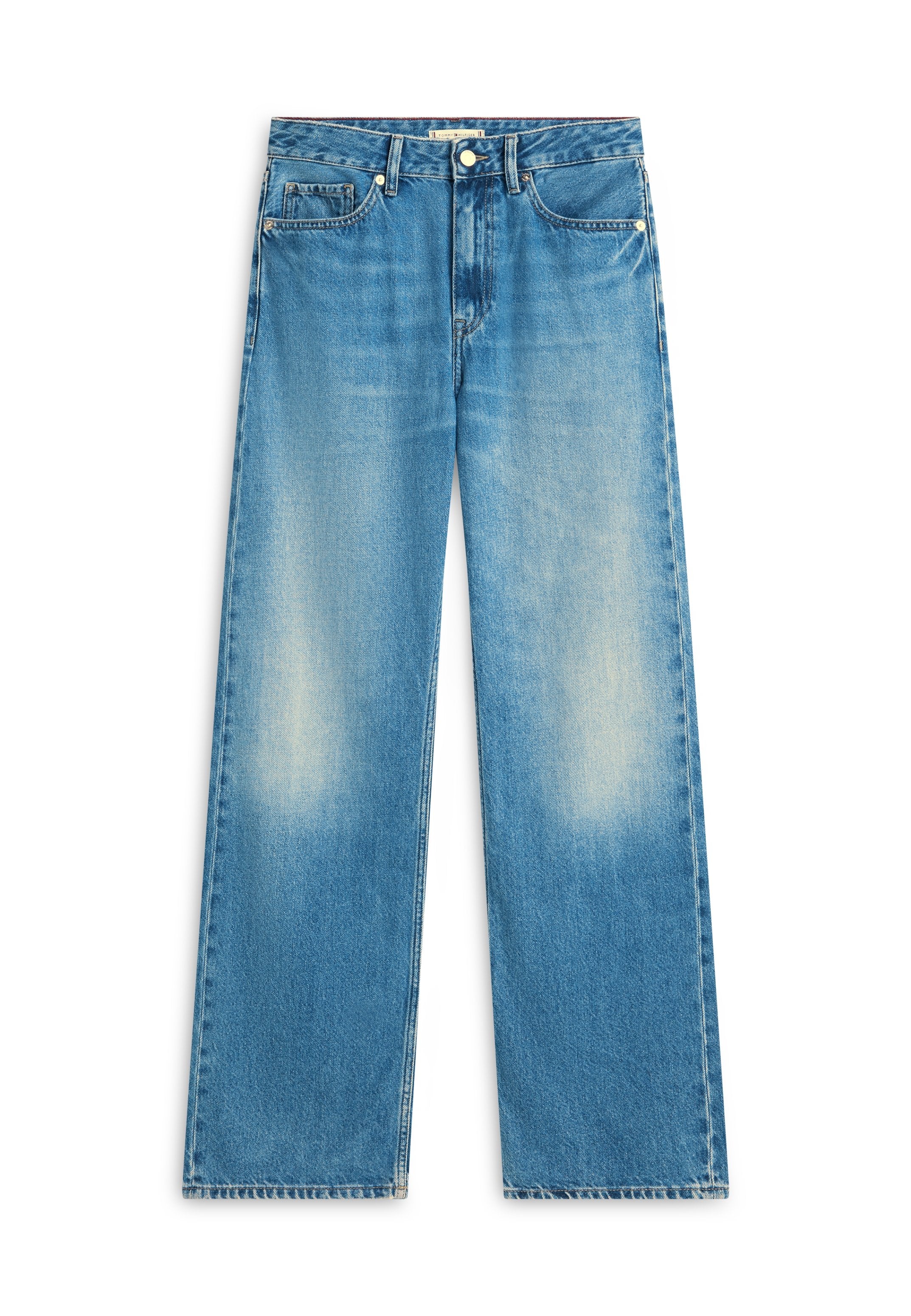 MID RISE LOOSE STRAIGHT LEG JEANS Media 1