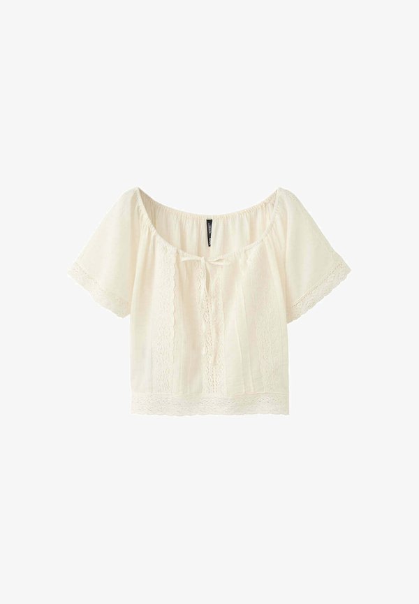 Mango ADULT - Blouse - off white