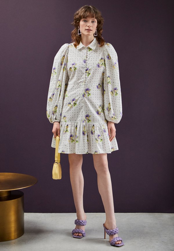 byTiMo FESTIVE BUTTON DOWN DRESS