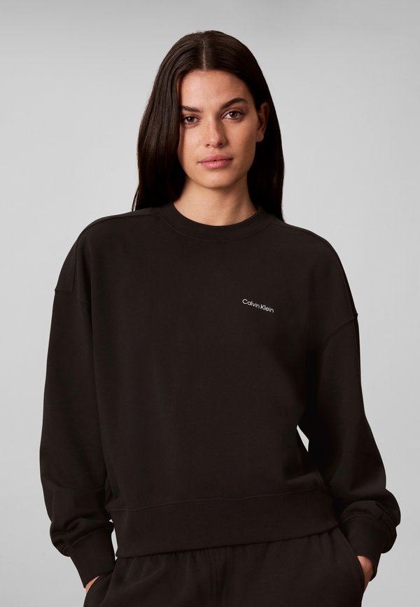 Calvin Klein FEMININE LOGO - Sweatshirt - black