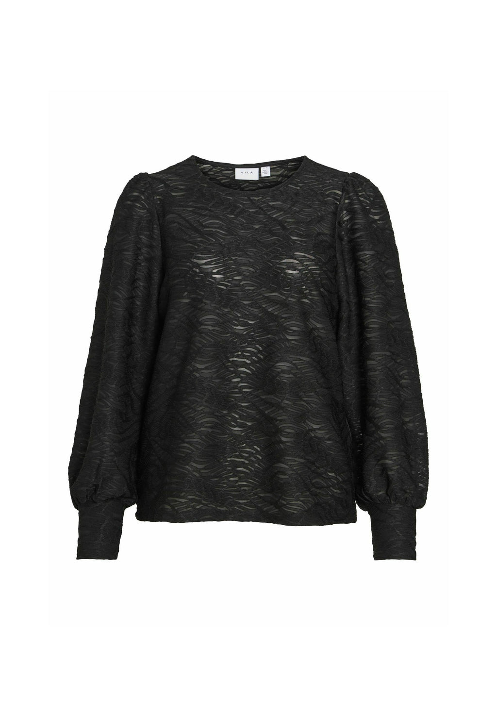 VILA VIFINA L/S O-NECK TOP - NOOS