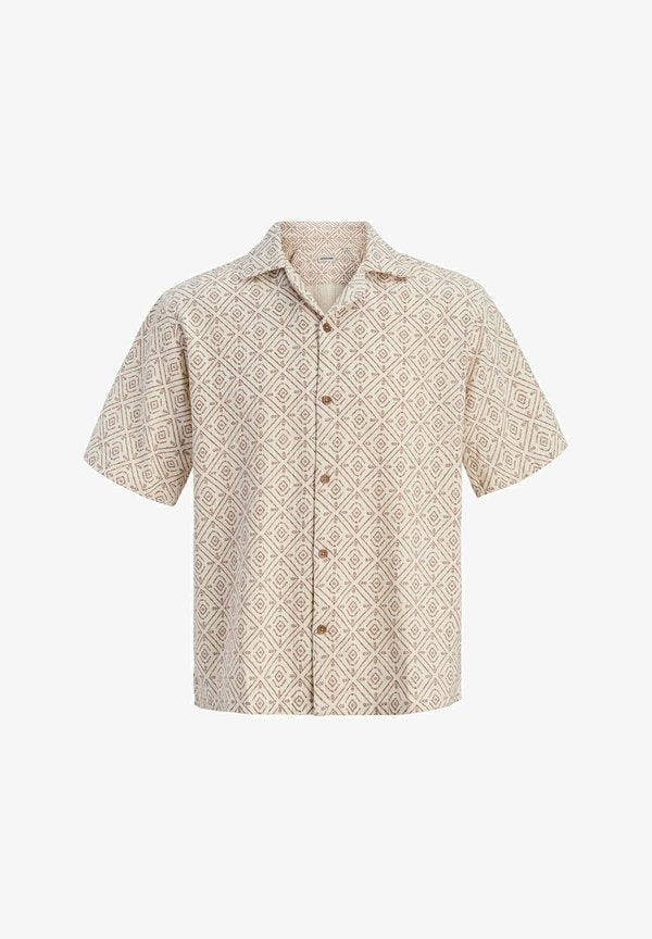 Jack & Jones HEMD RELAXED FIT HEMD - Shirt - oatmeal