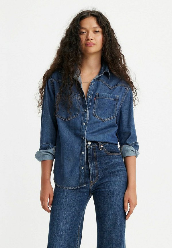 Levi's® TEODORA WESTERN - Button-down blouse - air space