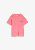 TOM TAILOR TOM TAILOR T-SHIRT PLUS SIZE - T-SHIRT MIT PRINT - Print T-shirt - soft fuchsia pink