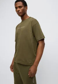 Tommy Hilfiger ORIGINAL LOGO TEE - Pyjama top - army green