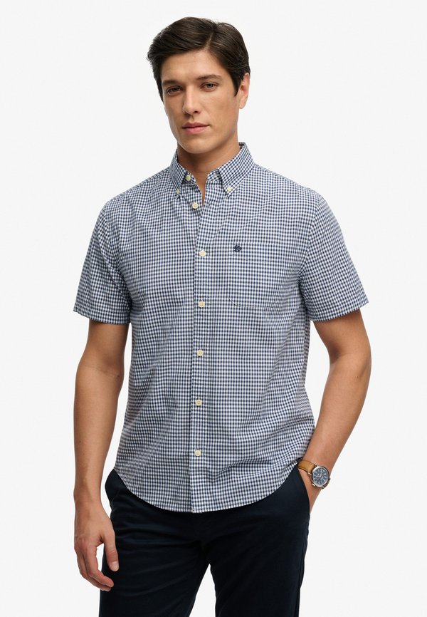 Superdry & Co Shirt - north sea navy check