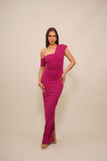 WAL G. RHODA ASYMMETRIC MAXI