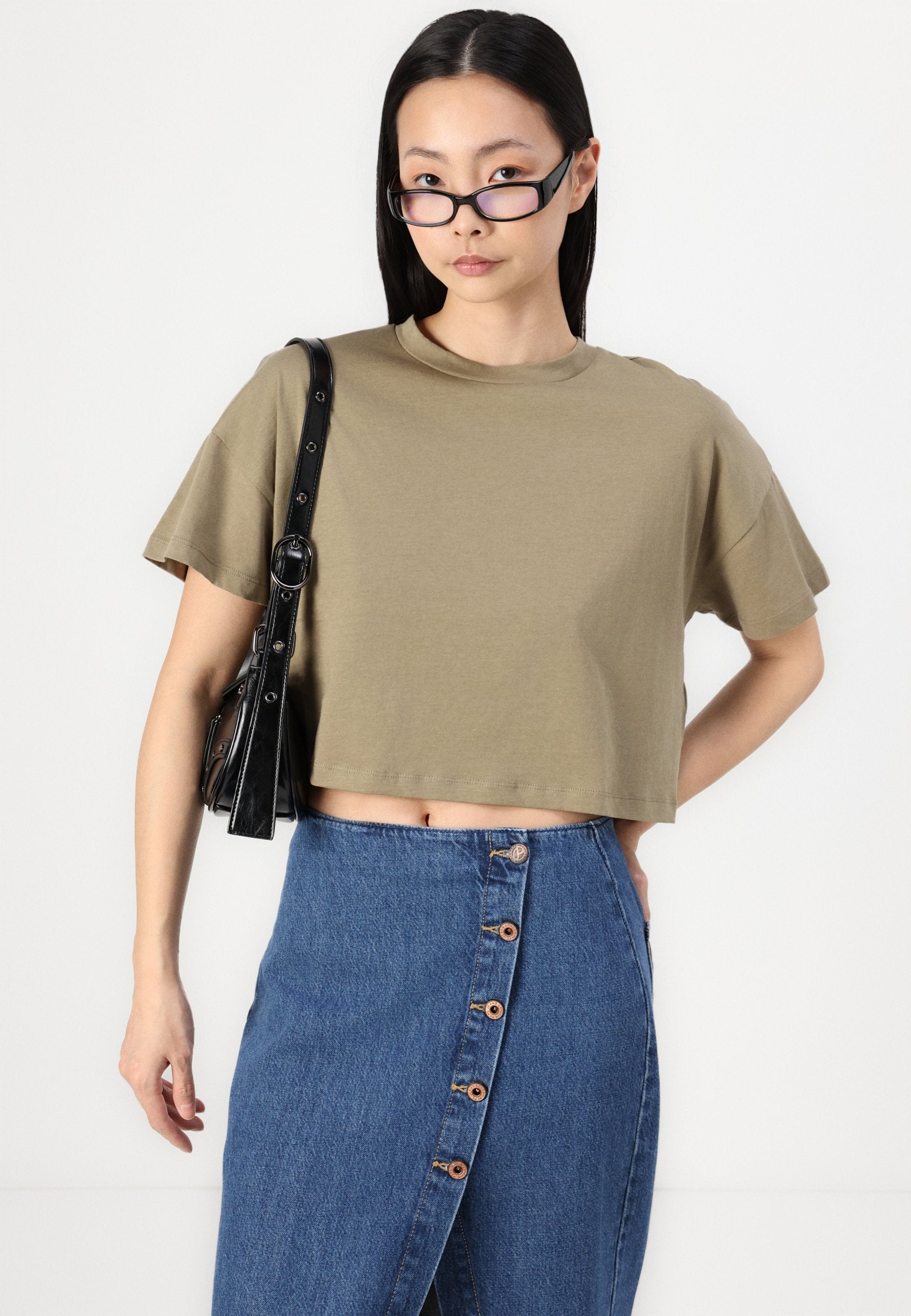 Pepe Jeans MIDI SKIRT SLIT