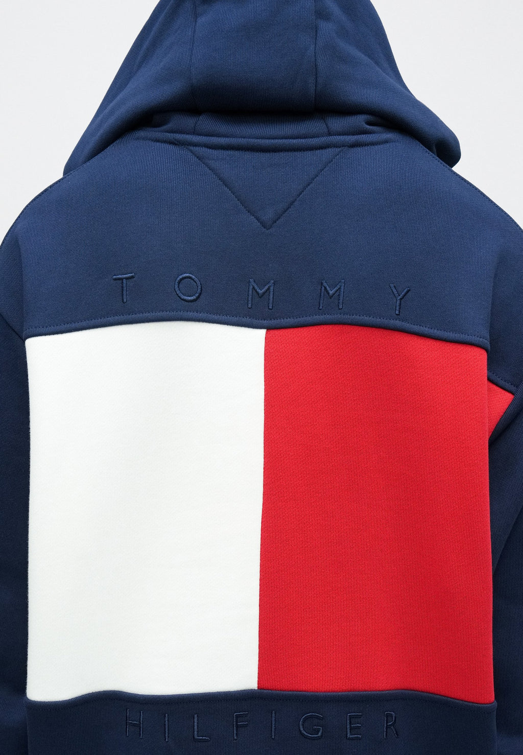 RELAXED BACK FLAG TERRY HOODY Media 6
