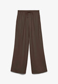 Vero Moda Wide-leg VMKATIE - Trousers - chocolate brown
