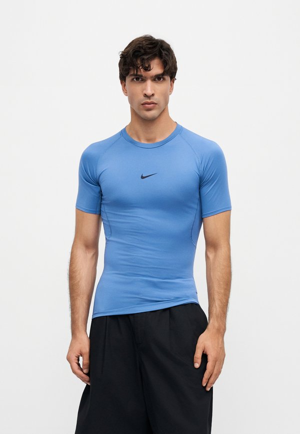 Nike Performance TIGHT - Undershirt - indigo storm/black