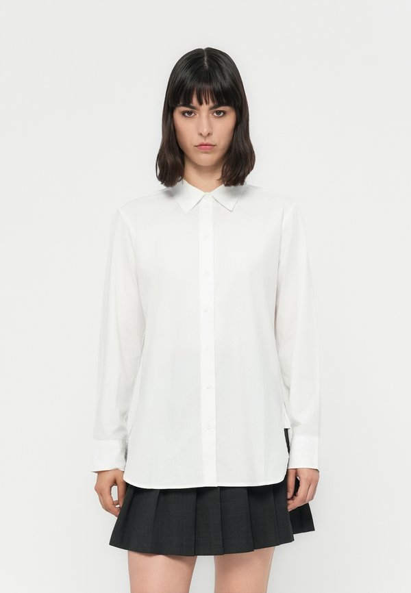 Vero Moda VMELINA - Button-down blouse - bright white