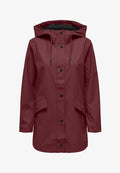 ONLY ONLELISA - Waterproof jacket - cabernet