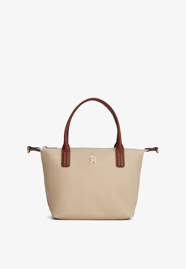 Tommy Hilfiger POPETTE MINI TOTE - Handbag - sandalwood