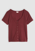Levi's® AUSTEN - Basic T-shirt - warm cabernet