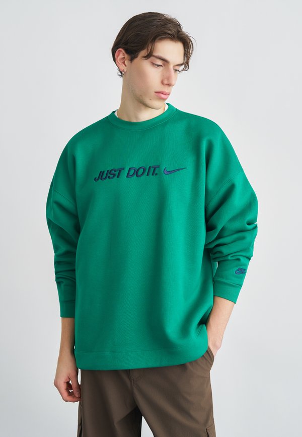 Nike Sportswear CLUB CREW - Sweatshirt - malachite/obsidian