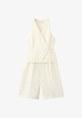 Mango ADULT - Jumpsuit - off-white