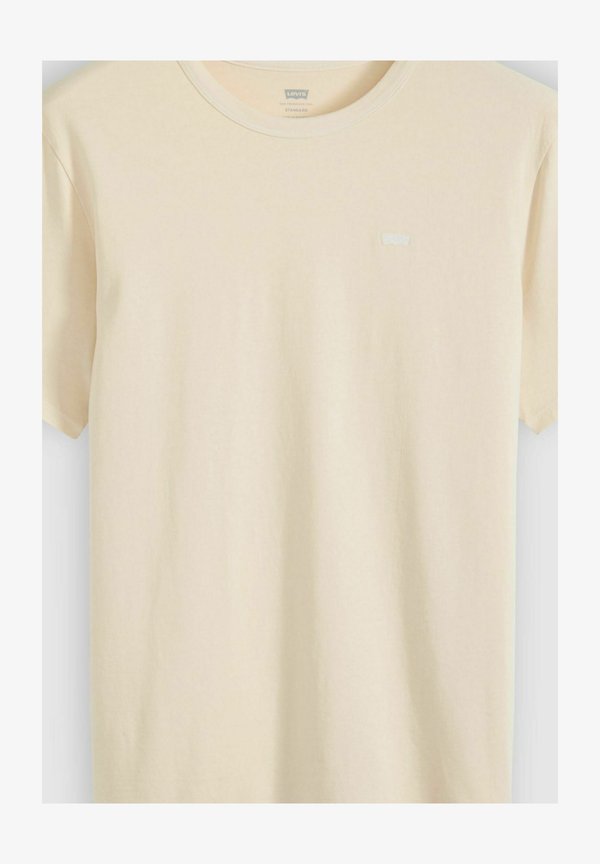 Levi's® LEVI'S ORIGINAL TEE GARMENT DYE OXBLOOD - Basic T-shirt - mineral black - yellows