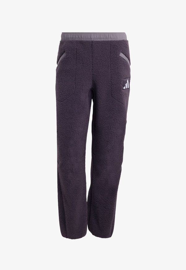 adidas Performance GERMANY HIGH PILE - Tracksuit bottoms - aurora black