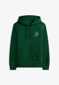 Tommy Hilfiger LOGO EMBROIDERY TERRY - Hoodie - nocturnal green