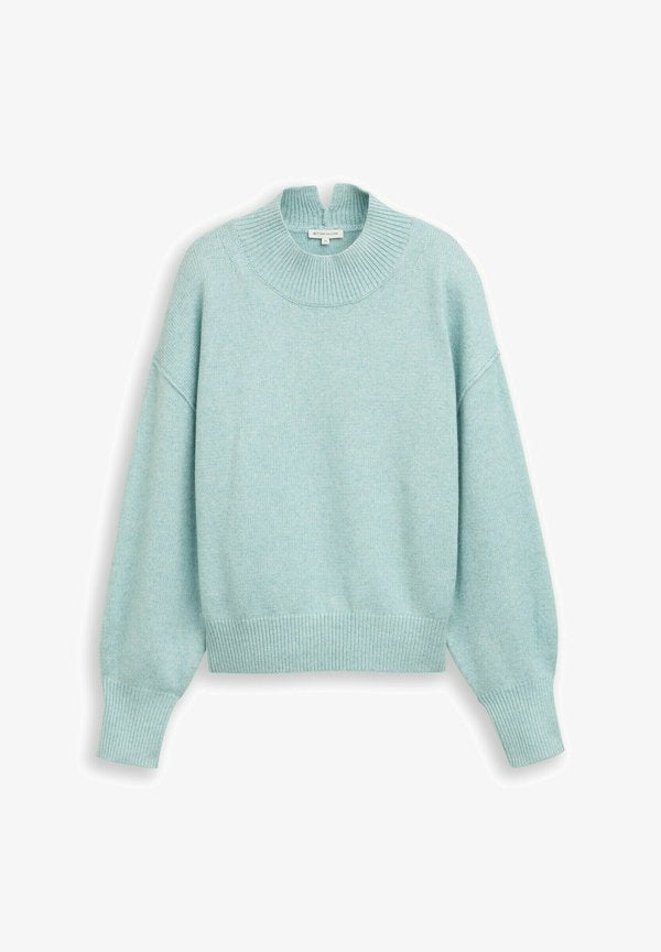 TOM TAILOR Jumper - white moss melange