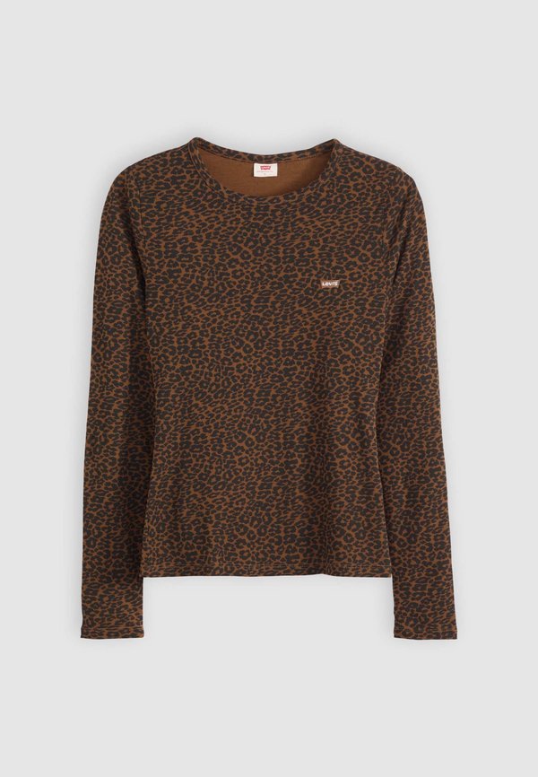 Levi's® HAYES TEE - Long sleeved top - brown