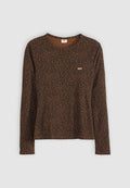 Levi's® HAYES TEE - Long sleeved top - brown