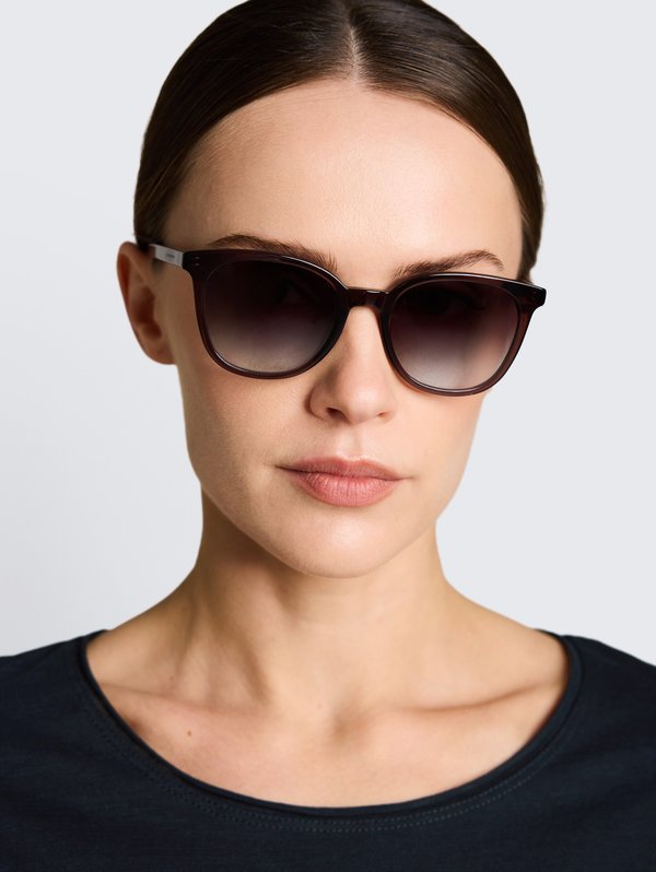 TOM TAILOR EYEWEAR - Sunglasses - red rose/violet