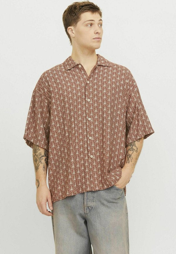 Jack & Jones Resort Wide Fit - Shirt - arabian spice