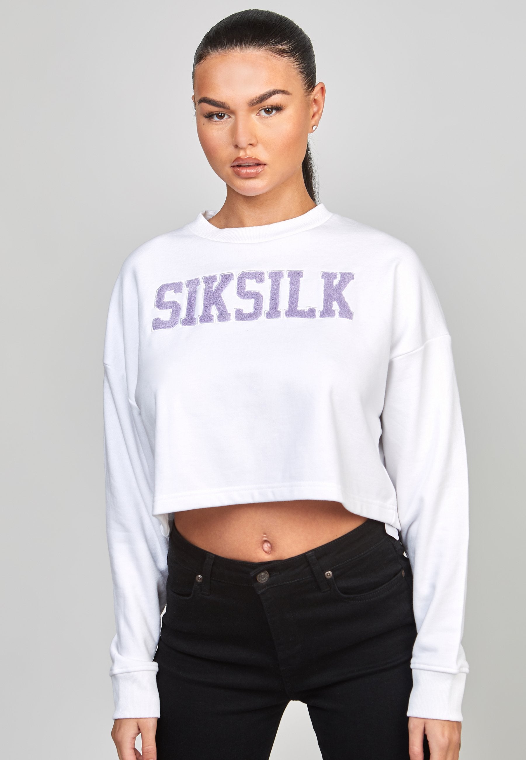 SIKSILK CROP VARSITY