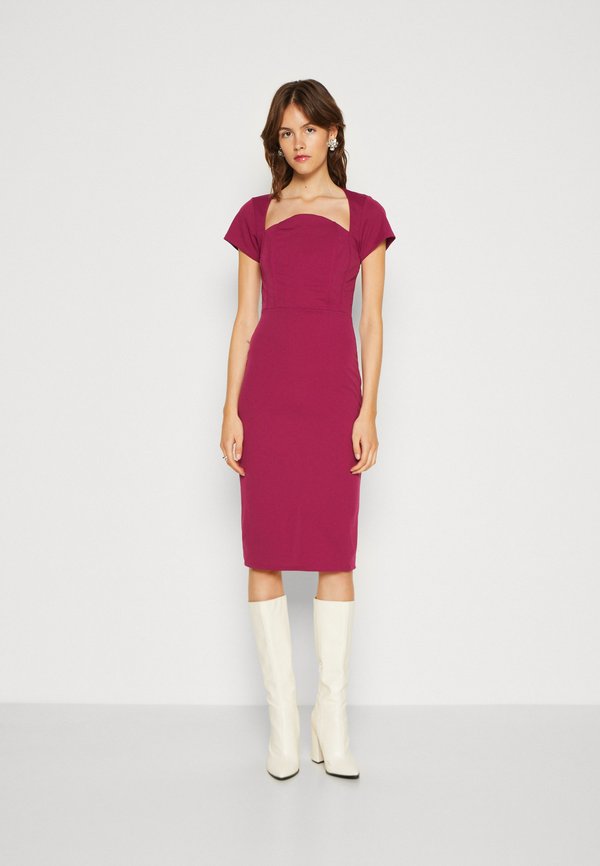 WAL G. BRODY SHORT SLEEVE MIDI