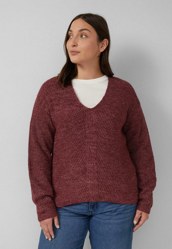 s.Oliver Jumper - bordeaux