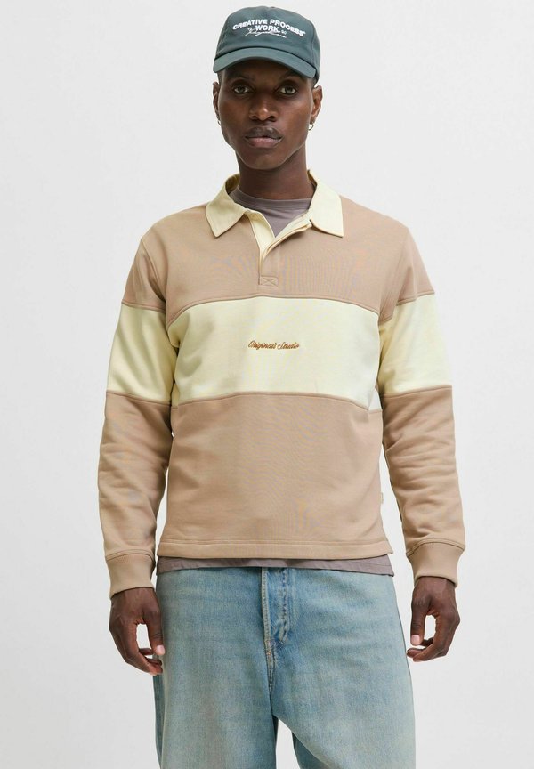 Jack & Jones Sweats Sweats - Polo shirt - mocha meringue