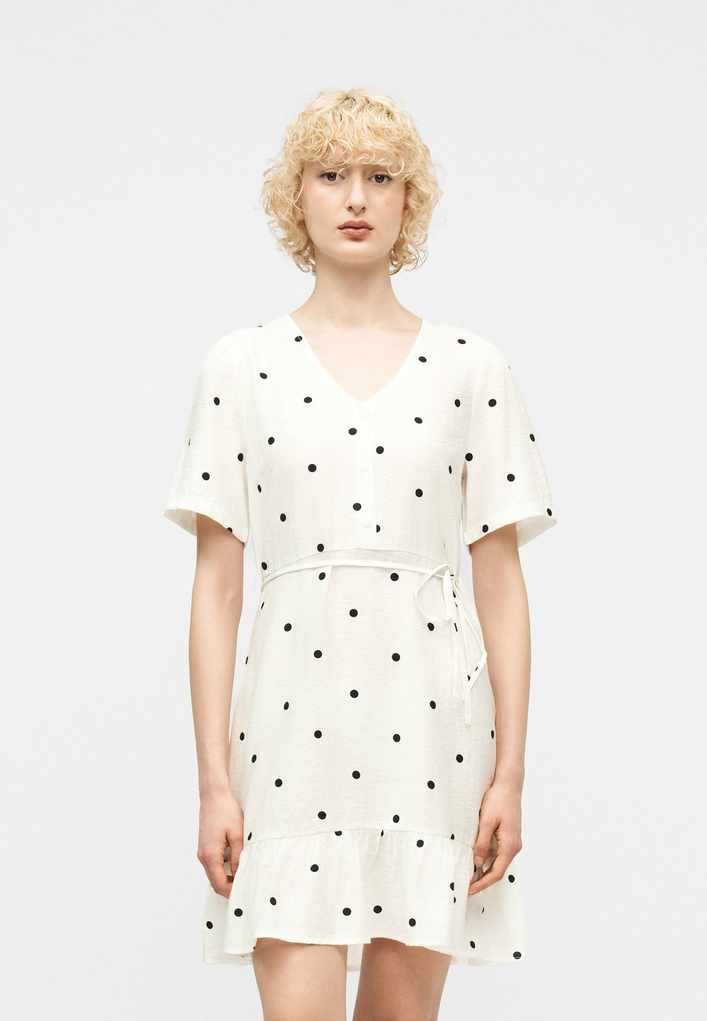 ONLY ONLTULI TUTA V NECK SHORT DRESS